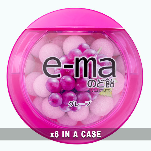 UHA E-ma Candy Grape 6 in a case