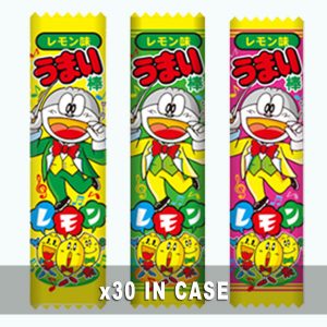 Yaokin Umaibo Lemon 30 in a case