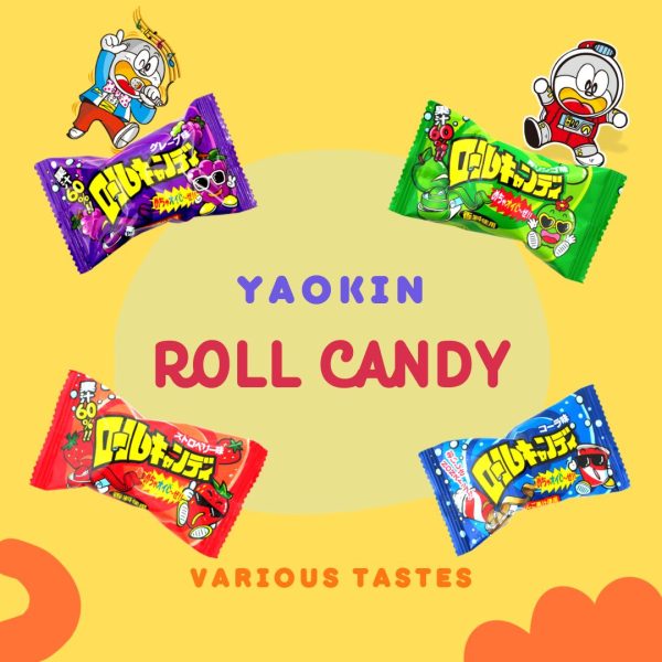 yaokin roll candy